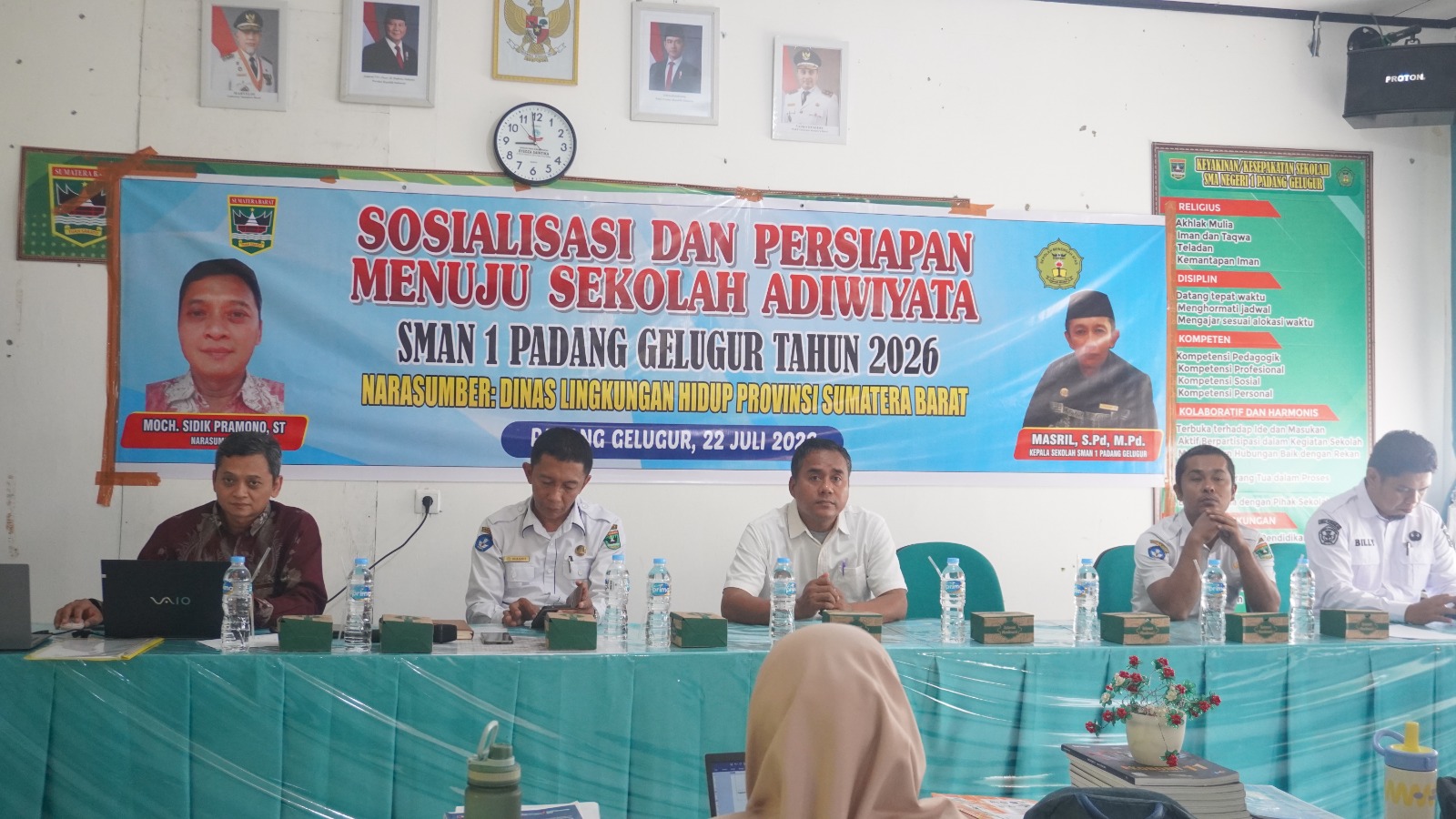 SOSIALISASI DAN PERSIAPAN MENUJU SEKOLAH ADIWIYATA